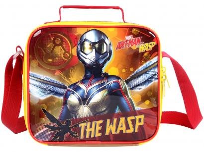 Lancheira Infantil Escolar Marvel Amarela DMW - Plus Ant Man and the Wasp