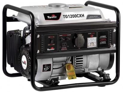 Gerador de Energia a Gasolina Toyama Monofásico - 4T Partida Manual 1,2 KVA TG1200CXH