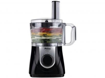 Multiprocessador de Alimentos Philco Preto e Prata - Maxxi PR 800W