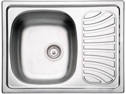 Cuba de Sobrepor para Cozinha Tramontina Inox - Retangular 62,5x50cm Perfecta Alpha