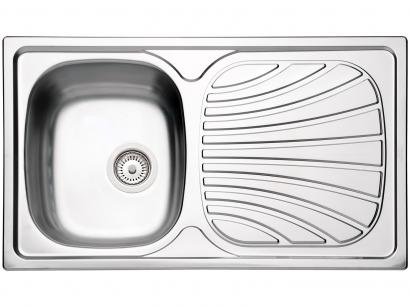 Cuba de Sobrepor para Cozinha Tramontina Inox - Retangular 86x50cm Perfecta Alpha