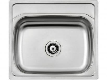 Cuba Simples de Sobrepor para Cozinha Tramontina - Inox Retangular 63,5x56cm Perfecta Califórnia