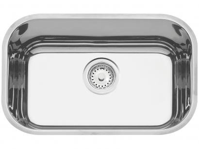 Cuba Simples de Embutir para Cozinha Tramontina - Inox Retangular 50x33,5cm Prime Lavínia