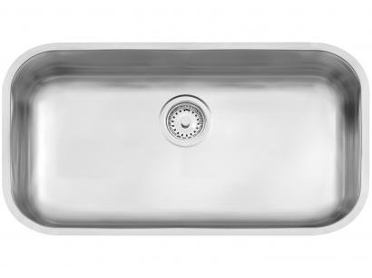 Cuba Simples de Embutir para Cozinha Tramontina - Inox Retangular 59x37cm Prime Lavínia