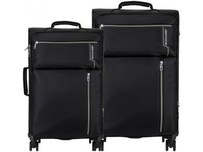 Conjunto de Malas 2 Peças Multilaser Polie - Preta