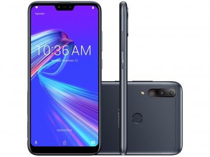 Smartphone Asus ZenFone Max Shot 64GB Preto - 4G Octa Core 4GB 6,26" Câm. Tripla + Selfie 8MP