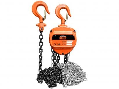 Talha Manual de Corrente 500kg 5m - Terra Equipamentos 705.058