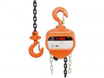 Talha Manual de Corrente 1 Tonelada 3m - Terra Equipamentos 705.089