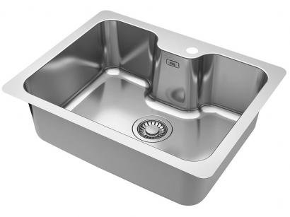 Cuba Simples de Sobrepor para Cozinha Franke Inox - Retangular 54,5 x 41,5cm Pratica Bell