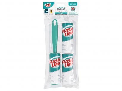 Rolo Adesivo Tira Pelos FlashLimp - CST0085 3 Unidades