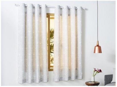 Cortina para Sala Branca Santista - Londres Melissa 2,8x2,3m