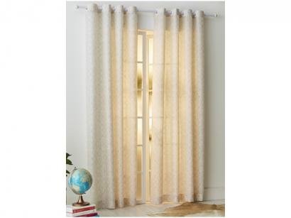 Cortina para Quarto Bege Santista Sofia - 2,8x2,3m