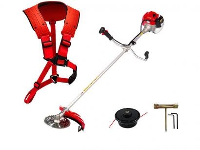 Roçadeira a Gasolina Toyama TBC43X 1,7HP - 42,7cc Lâmina de Corte e Nylon