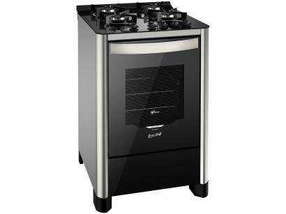 Fogão 4 Bocas Fischer Silver - Acendimento Automático 4Q Grand Cheff
