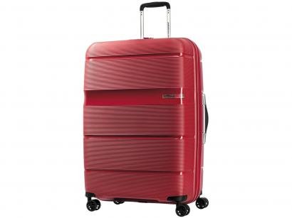 Mala de Viagem American Tourister Grande - com Giro 360º Linex Vermelha