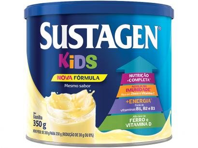 Complemento Alimentar Sustagen Kids - 380g 1 Unidade Baunilha