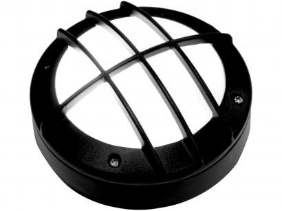 Luminária Tartaruga de LED Redonda Preta - Taschibra TTL 05