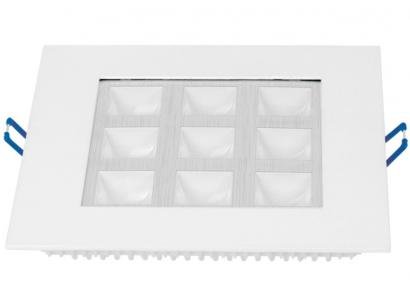 Spot de LED de Embutir Quadrado Branco Taschibra - TSGL 109