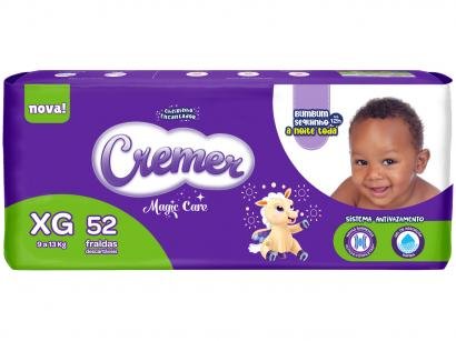 Fralda Cremer Disney Baby Tam. XG - 9 a 13kg 52 Unidades