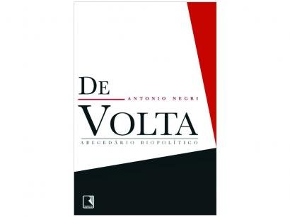 Livro De Volta - Antônio Negri