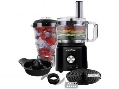 Multiprocessador de Alimentos Britânia Preto - BMP900P 900W