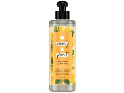 Creme de Pentear Love Beauty and Planet - Hope and Repair Óleo de Coco e Ylang Ylang 200ml