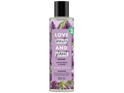 Shampoo Love Beauty and Planet - Smooth and Serene Óleo de Argan & Lavanda 300ml