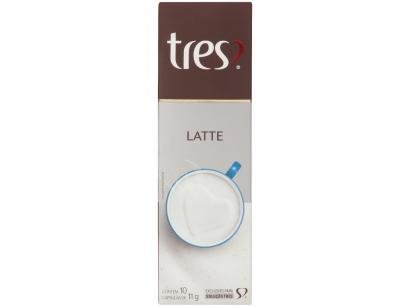 Cápsula Latte TRES 3 Corações 10 Cápsulas