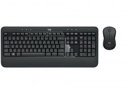 Kit Teclado e Mouse sem Fio Logitech - MK540 Advanced