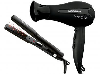 Kit Secador e Prancha Mondial - KT-91
