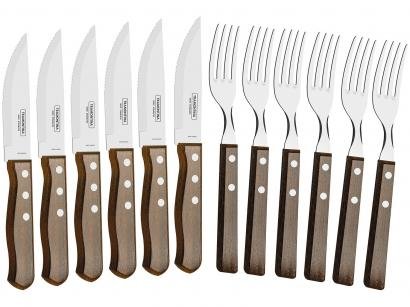 Kit Churrasco Tramontina Jumbo - 12 Peças