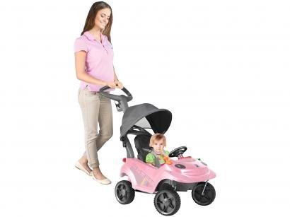 Carrinho De Passeio Infantil Smart Baby Confort Com Pedal Com Empurrador Com Capota Bandeirante