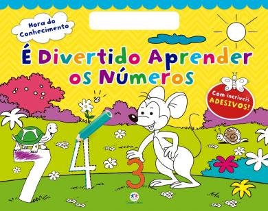 É divertido aprender os números - Com adesivos incríveis
