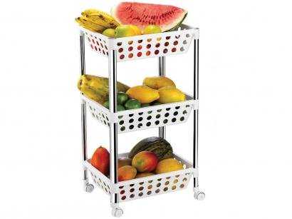 Fruteira de Chão 3 Cestos Arthi - Unique