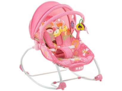 Cadeirinha de Descanso Vibratória Safety 1st - Bouncer Sunshine 0 a 18kg Rosa