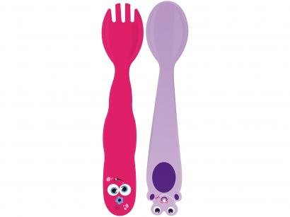 Kit Talher Infantil Tramontina Monsterbaby - 23799/494 2 Peças
