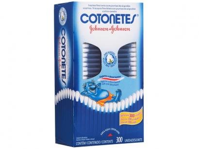 Hastes Flexíveis Cotonetes Johnson?s - 300 Unidades