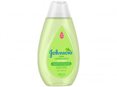 Shampoo Infantil Johnsons Baby - Cabelos Claros 200ml