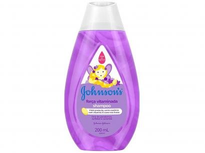 Shampoo Infantil Johnsons Baby - Força Vitaminada 200ml