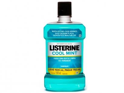 Antisséptico Bucal Listerine Cool Mint - Hortelã 1500ml