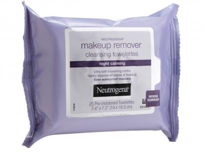 Lenço Demaquilante Neutrogena - Night Calming 25 Unidades
