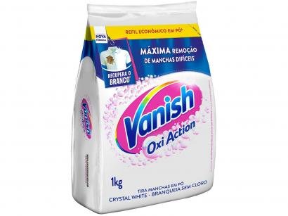 Tira Manchas Vanish Oxi Action Crystal White em Pó - sem Cloro Refil 1Kg