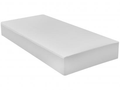 Protetor de Colchão Solteiro Impermeável Malha - 30x200cm Branco Buddemeyer Maison