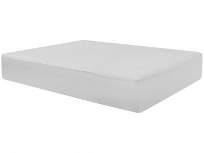 Protetor de Colchão Casal Impermeável Malha - 38x190cm Branco Buddemeyer Maison