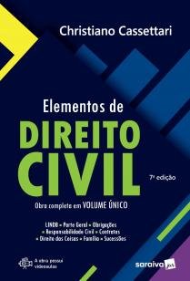 Elementos de direito civil - 7ª edição de 2018