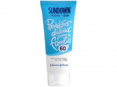 Protetor Solar Facial e Corporal Sundown FPS 60 - Todo Dia 220ml