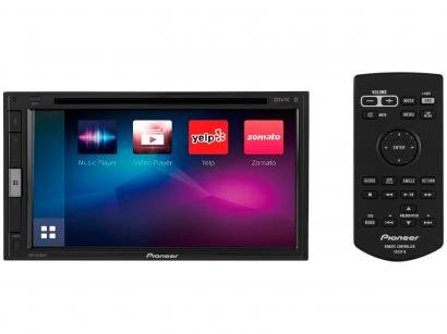 Multimídia Receiver Pioneer AVH-Z5280TV LCD 6,8" - 2Din Touch Resistiva Apple CarPlay e Android Auto