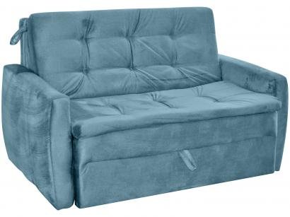 Sofá-cama Casal 2 Lugares Reclinável Suede - Matrix Meg