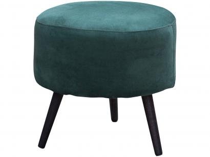 Puff Decorativo Redondo Verde Alegria - Matrix