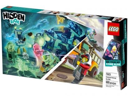 LEGO Hidden Side Ônibus Interceptor - Paranormal 3000 689 Peças 70423